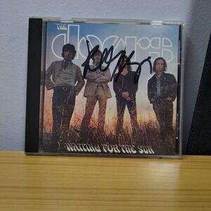 The Doors Waiting For The Sun Electra‎ CD Autographed Robby Krieger